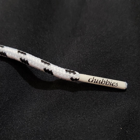 Chubbies Classic Swim Trunk The Capes In Black Size XXL 5.5" Inseam - Picture 8 of 11